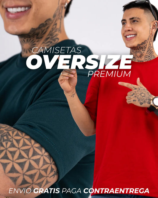 CAMISETA OVERSIZE PREMIUM®️