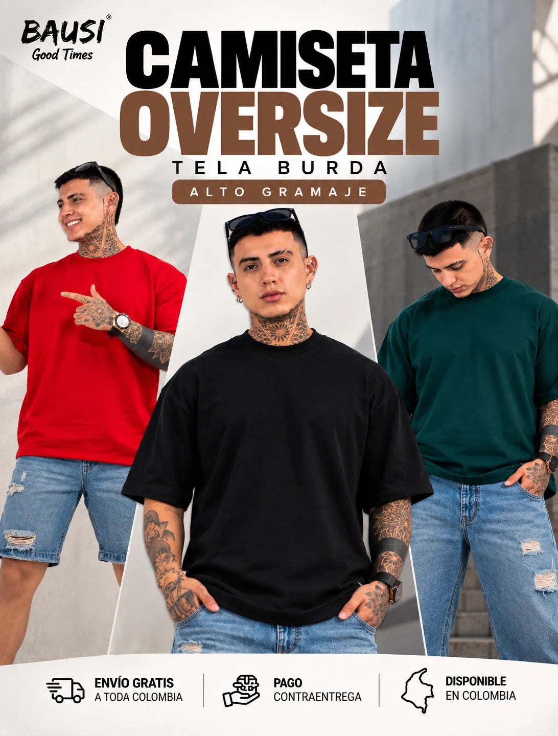CAMISETA OVERSIZE PREMIUM®️