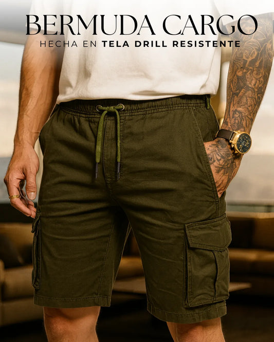 BERMUDA JOGGER CARGO