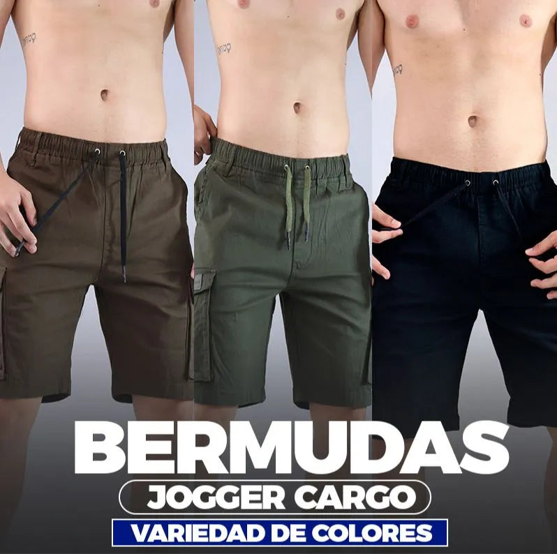 BERMUDA JOGGER CARGO